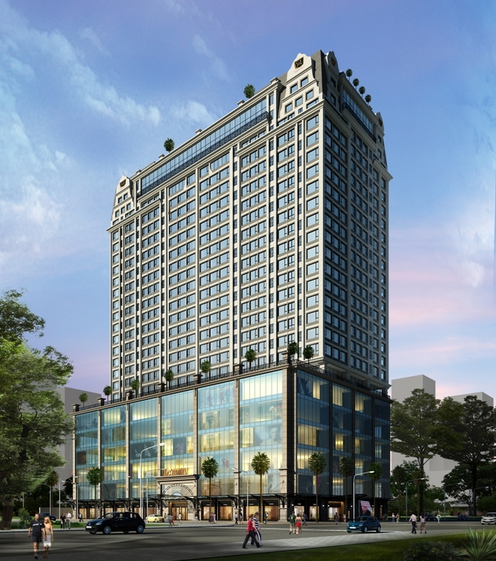 Leman Luxury với khuôn viên hai mặt tiền thoáng đãng