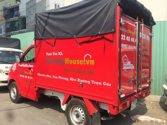 Taxi tải chuyển nhà trọn gói của công ty dịch vụ chuyển nhà Xá Lợi