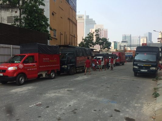 Taxi tải chuyển nhà trọn gói của công ty Xá Lợi thành phố Hồ Chí Minh