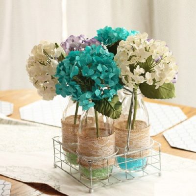 làm lọ hoa từ chai nhựa