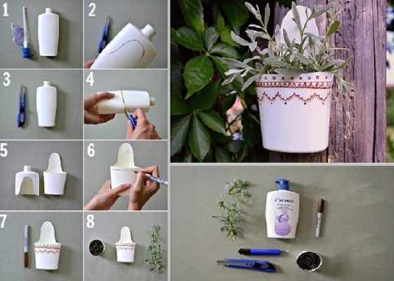 tái chế chai nhựa cũ