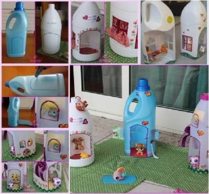 tái chế chai nhựa làm đồ chơi 