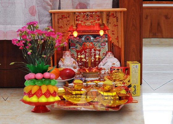 cách chuyển bàn thờ thần tài