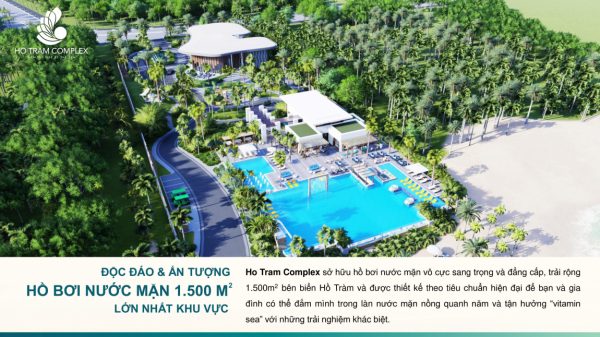 tiện ích nội khu dự án hồ tràm complex 4