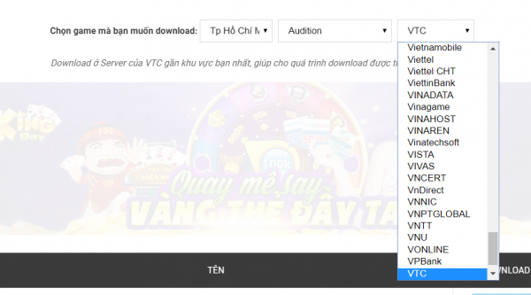 tải game Audition về laptop