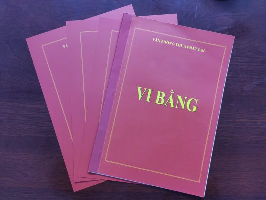 Lập vi bằng là gì? Những điều bạn cần lưu ý