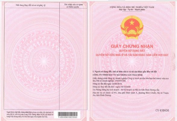 Hướng dẫn đọc thông tin trên sổ đỏ, sổ hồng - Tạo Tín Phát